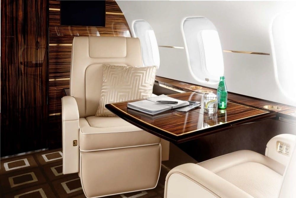 volo privato sul Bombardier Global 5000